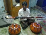 Traditional bamboo Rudraveena